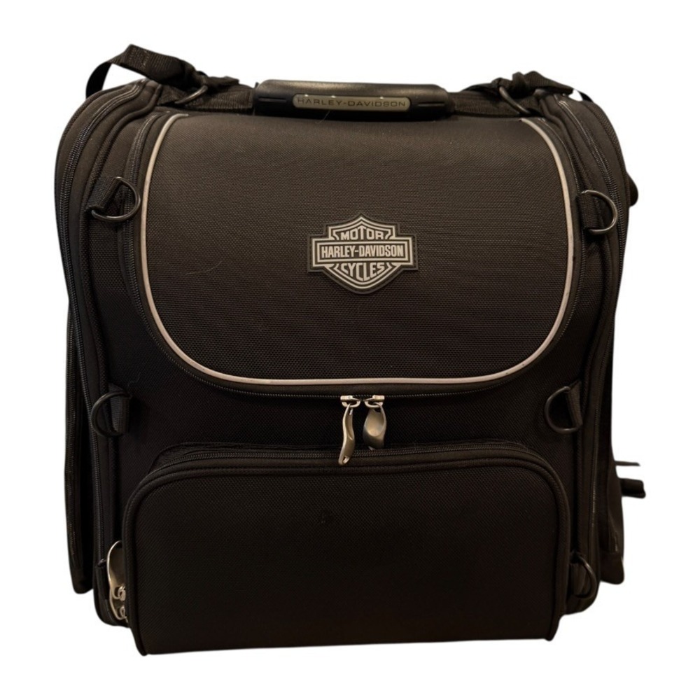 Harley Davidson Premium Touring Black Luggage Rain Cover Lightweight Backpack